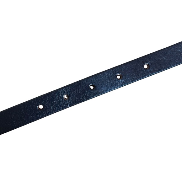 Quelli Della Pelle Handmade Brown Leather Belt Laughing Buddha Bellagio Italy XL - Picture 6 of 10